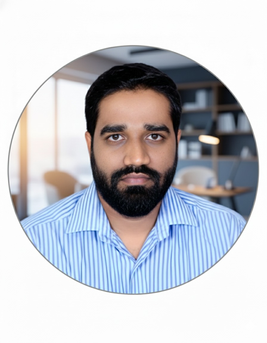 Santhosh Anand - Senior Development Manager professional headshot