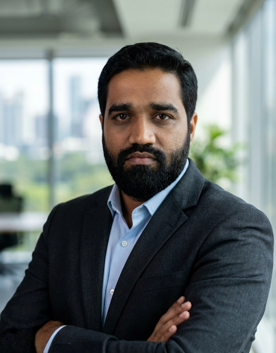 Santhosh Anand - Senior Development Manager professional headshot